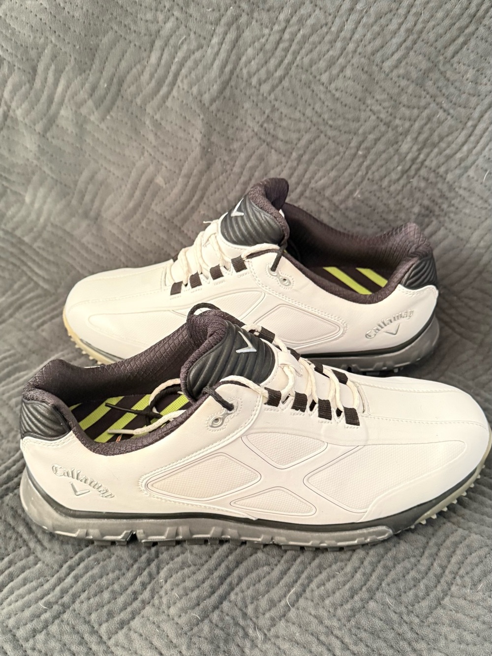 Callaway X Series XFER Pro Golf Shoes Men’s 11.5 M White Black M337 + Box
